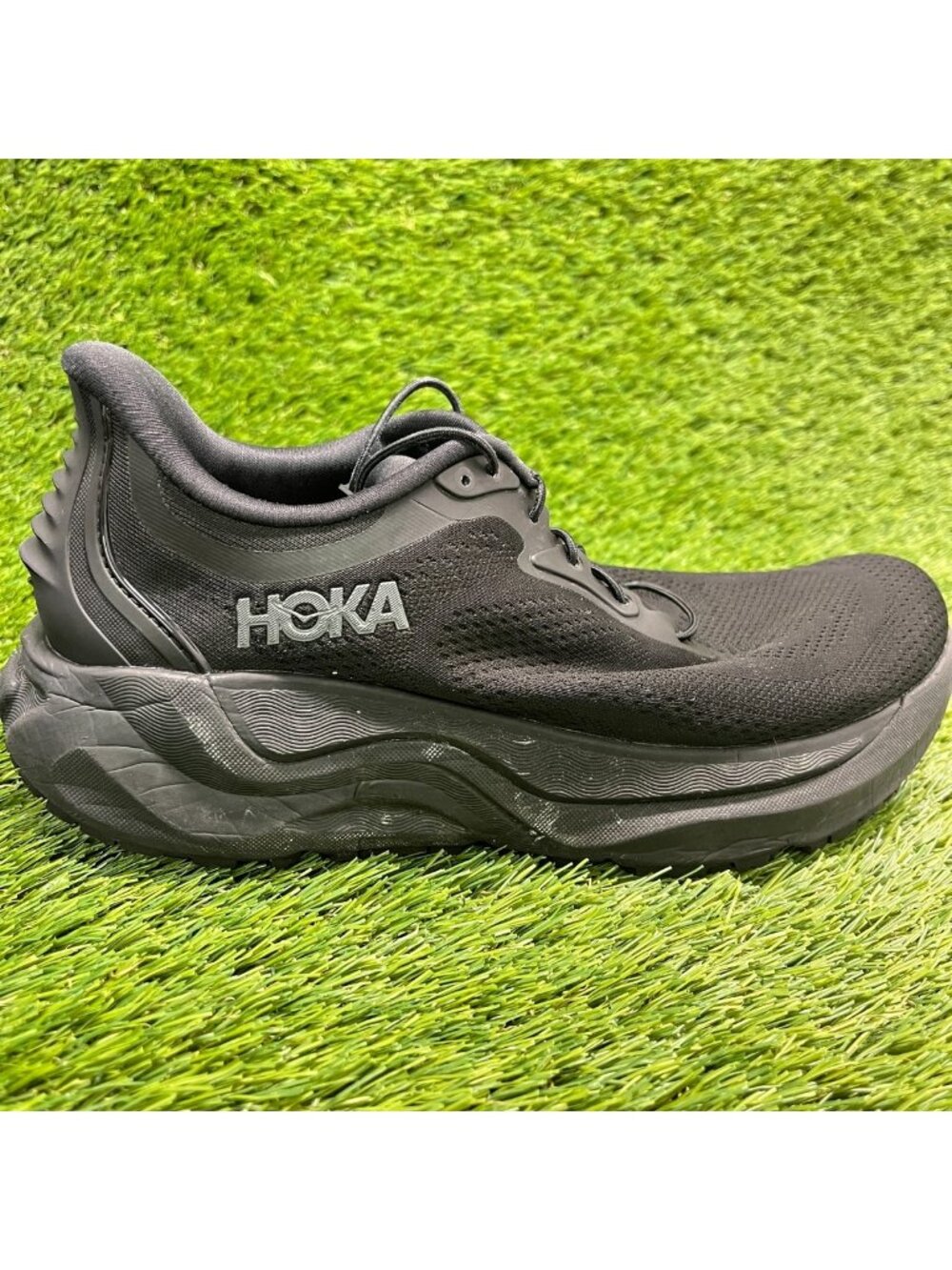Hoka One One Arahi SR Womens Size 7.5D Black Athletic Running Shoes Sneakers